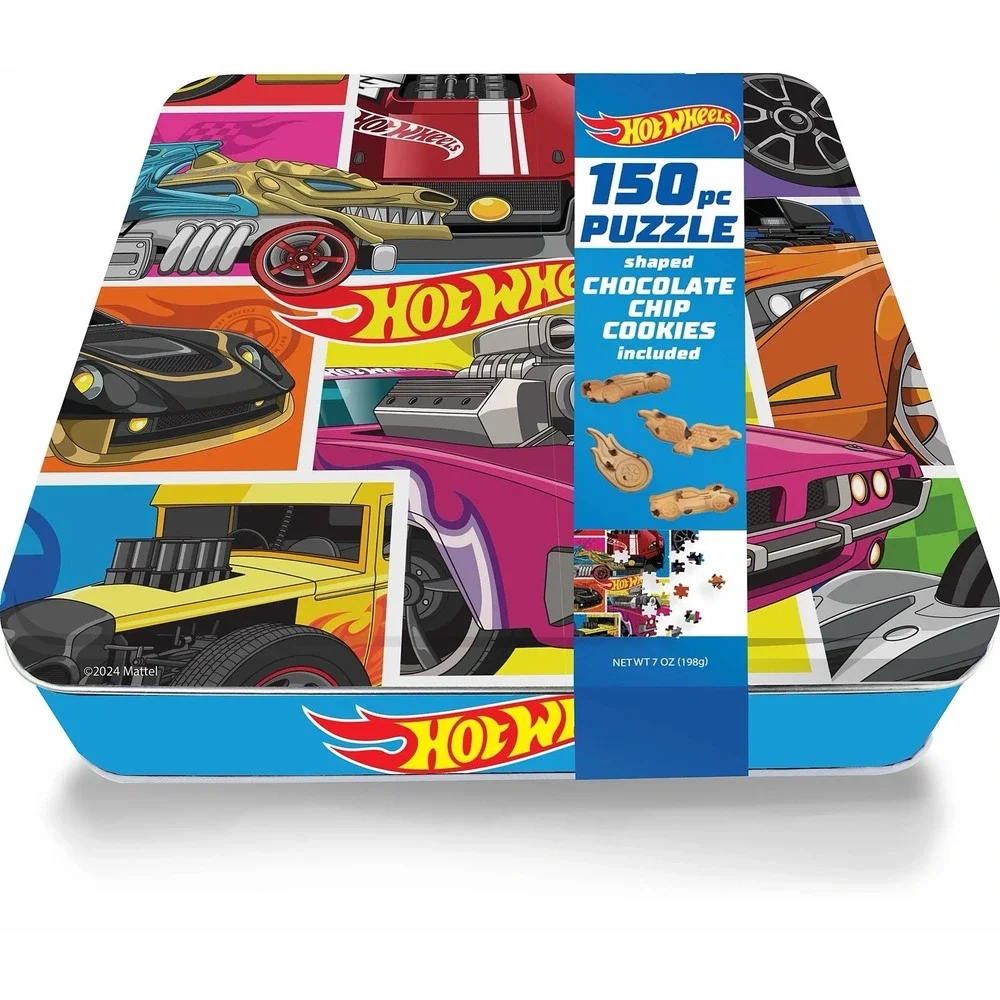 MATTEL HOT WHEELS 150 PC PUZZLE SEALED NEW- Puzzle Only No Tin